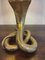 French Snake Lamp in Brass from Maison Jansen, 1970s 4