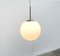 German Glass Ball Pendant Lamp Ffom Peill & Putzler 20