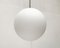 Lámpara colgante alemana con bola de vidrio de Ffom Peill & Putzler, Imagen 1