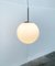 German Glass Ball Pendant Lamp Ffom Peill & Putzler 16