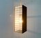 Lámpara colgante alemana minimalista Mid-Century de metal perforado, años 60, Imagen 7