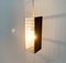 Lámpara colgante alemana minimalista Mid-Century de metal perforado, años 60, Imagen 17