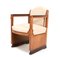 Art Deco Oak Amsterdamse School Armchairs attributed to Hildo Krop for T Woonhuys, Set of 2, Image 5