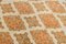 Midcentury Coral Orange Rug, Image 8