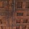 Large Antique Spanish Solid Wood Porch Door With Smaller Interior Door, Image 5