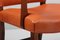 Roter Mahagoni Stuhl von Kaare Klint für Rud Rasmussen 4