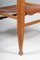 Safari Patinated Saddle Leather Chair by Aage Bruun & Son, 1960s, Image 6