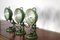 Green Jeep Wall Lights by Leonardi and Stagi, Set of 3 3
