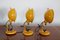 Yellow Jeep Wall Lights by Cesare Leonardi and Franca Stagi for Lumenform, Set of 3 5