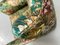 Italian Floral Upholstered Wingback Chairs from I. S. A. Bergamo, 1950s, Set of 2 13