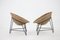 Rattan Korbsessel mit Hairpin Beinen, 1960er, 2er Set 3