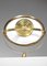 Swedish Table Mirror in Solid Brass, 1960s, Image 7