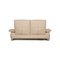 Sgabello Chillout in pelle color crema di Willi Schillig, Immagine 12