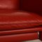 Red Leather Porto Armchair from Erpo 4