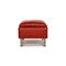 Red Leather Porto Stool from Erpo, Image 7