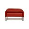 Red Leather Porto Stool from Erpo 6