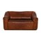 Brown Leather Ds 47 Two-Seater Sofa from de Sede 1