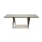 Silver Glass Tender Dining Table with Extension Function from Desalto 8
