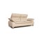 Cream Leather Chillout 3 Seater, 2 Seater & Footstool Function from Willi Schillig, Set of 3, Image 7