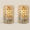 Clear Bubble Glass Wall Sconces in Style of Helena Tynell from Limburg, 1970s, Set of 2 10