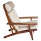 GE375 Lounge Chair by Hans J. Wegner for Getama, 1969, Set of 2, Image 1