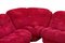 Red Nuvolone Sofa by Rino Maturi, 1970s 5