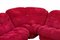 Red Nuvolone Sofa by Rino Maturi, 1970s, Image 5
