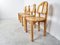 Pine Wood Dining Chairs by Rainer Daumiller for Hirtshals Savvaerk, 1980s, Set of 4 5