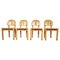 Pine Wood Dining Chairs by Rainer Daumiller for Hirtshals Savvaerk, 1980s, Set of 4 1