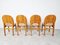 Pine Wood Dining Chairs by Rainer Daumiller for Hirtshals Savvaerk, 1980, Set of 4 9