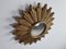 Mid-Century Terracotta Sunburst Mirror, 1960s 6