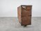 Vintage Industrial Steel and Wooden Trolley, 1950s, Image 4