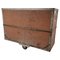 Vintage Industrial Steel and Wooden Trolley, 1950s 1