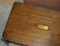 Large Kennedy Military Campaign Coffee Table in Hardwood from Harrods 7