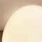 Italienische Egg Stehlampe aus Milchglas, 1980er 12