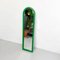 Modern Italiam Green Plastic Mirror by Anna Castelli for Kartell, 1980s 6