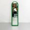 Modern Italiam Green Plastic Mirror by Anna Castelli for Kartell, 1980s 5