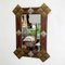 American Nineteenth Century Wood Tramp Art Mirror, 1800s, Image 5