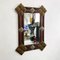 American Nineteenth Century Wood Tramp Art Mirror, 1800s, Image 4