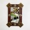 American Nineteenth Century Wood Tramp Art Mirror, 1800s, Image 6