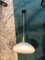Lampe à Suspension Style Stilnovo Mid-Century en Laiton et Verre Opalin, Italie, 1960s 8