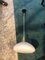 Lampe à Suspension Style Stilnovo Mid-Century en Laiton et Verre Opalin, Italie, 1960s 2