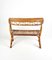 Midcentury Rattan & Bamboo Console Table in Franco Albini Style, Italy, 1960s, Image 8