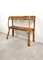 Midcentury Rattan & Bamboo Console Table in Franco Albini Style, Italy, 1960s 14