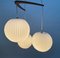 Milk Glass Pendant Lamp by Louis Kalff for Philips, 1960s 3