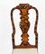 Sillas de comedor holandesas de nogal con respaldo alto, siglo XVIII. Juego de 12, Imagen 20