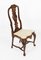 18th Century Dutch Marquetry Walnut High Back Dining Chairs, Set of 12 13