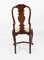 18th Century Dutch Marquetry Walnut High Back Dining Chairs, Set of 12 14