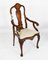 18th Century Dutch Marquetry Walnut High Back Dining Chairs, Set of 12, Image 5