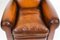 Antique 20th Century Leather Club Armchairs, Set of 2, Image 13